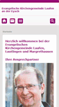 Mobile Screenshot of laufen-evangelisch.de